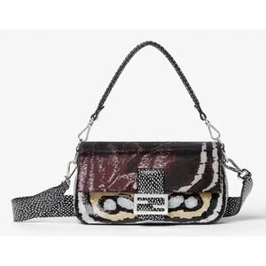 Fendi Baguette Sequin Night Butterfly Multicolor Shoulder Crossbody Bag